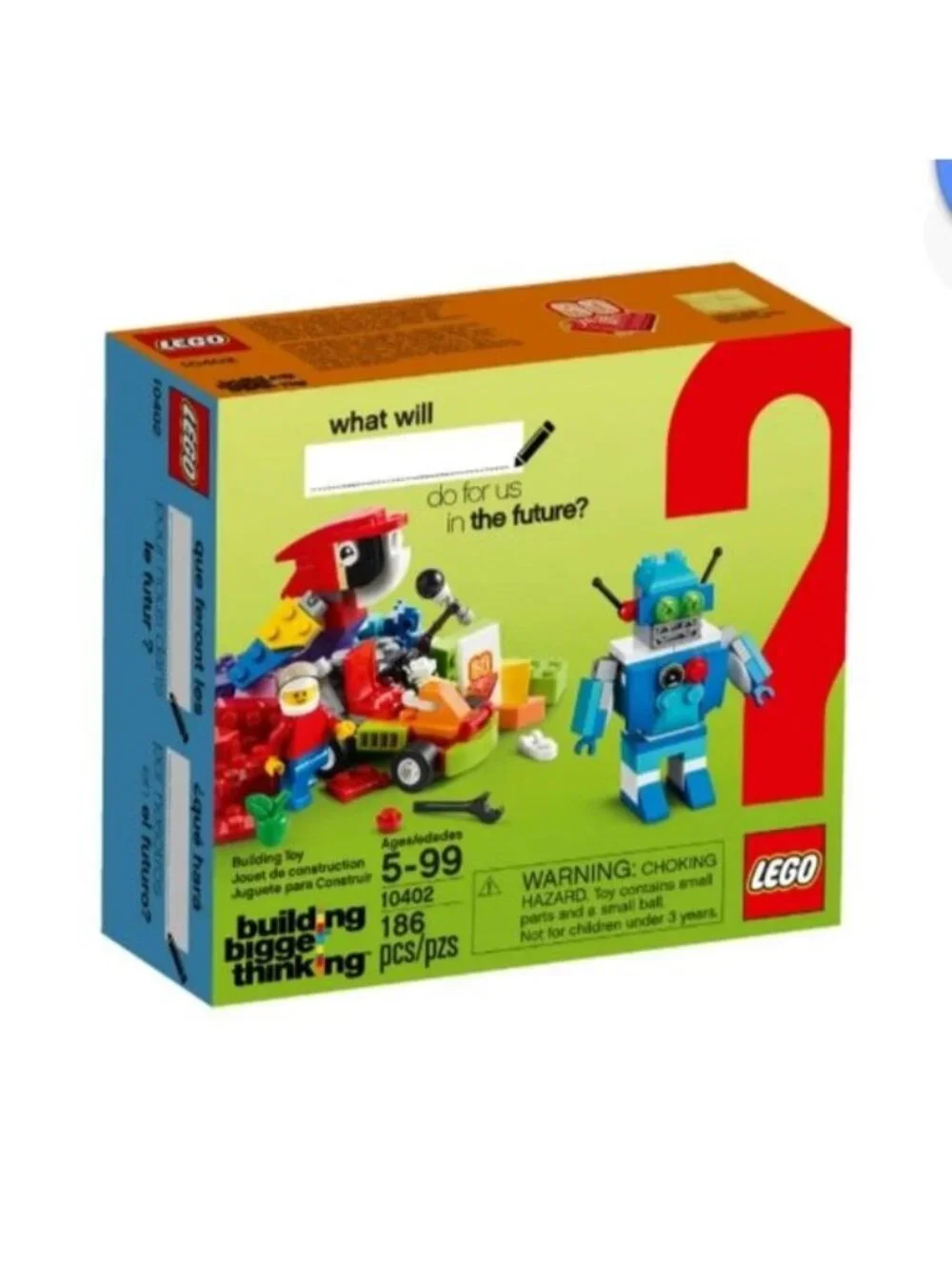 Lego 10402 Fun Future Building Set 186 pc. Retired